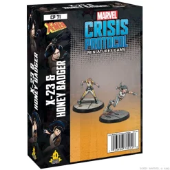 Flash Sale Atomic Mass Games Marvel: Crisis Protocol - X-23 And Honey Badger (Exp.)
