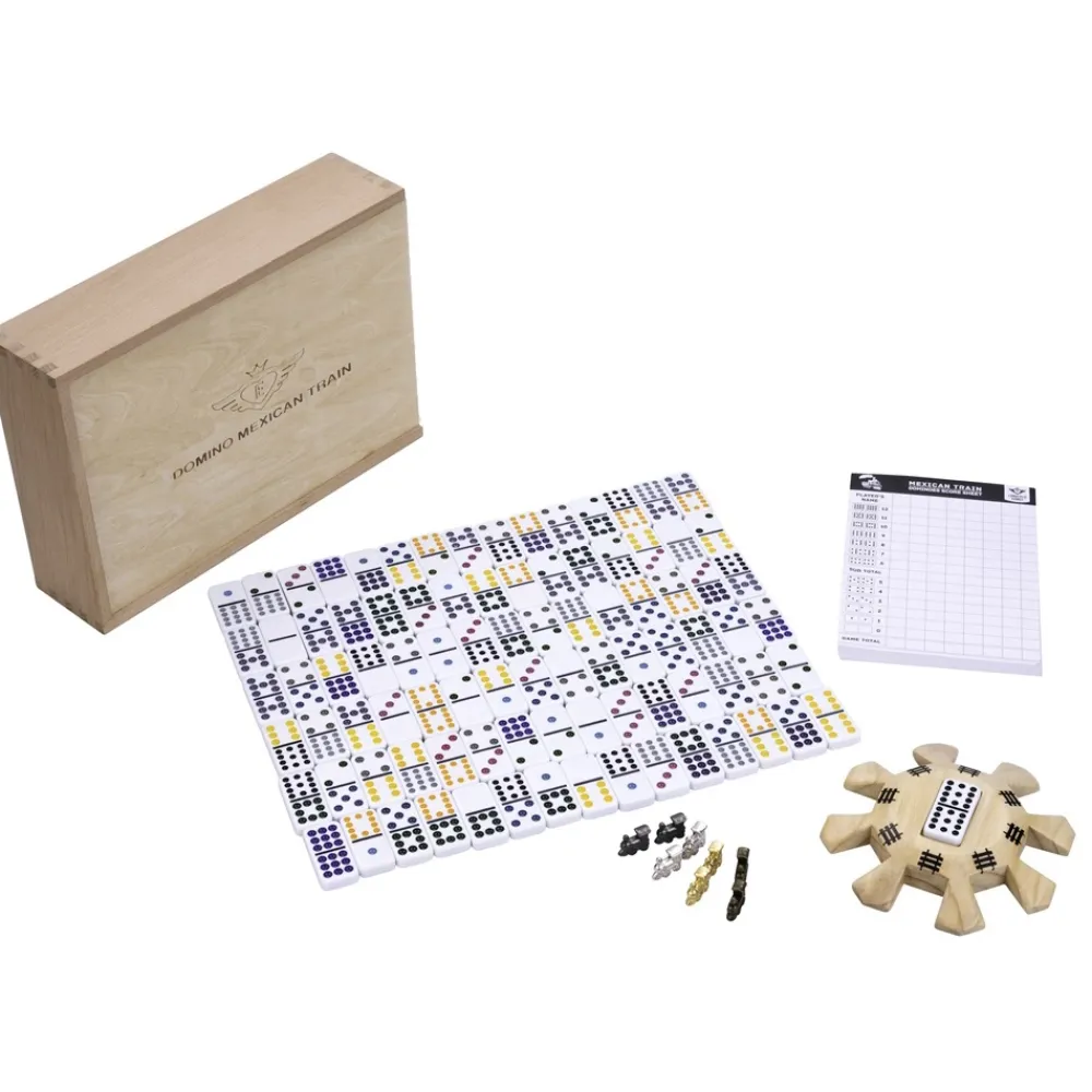 Longfield Games Mexican Train Deluxe| Klassiska