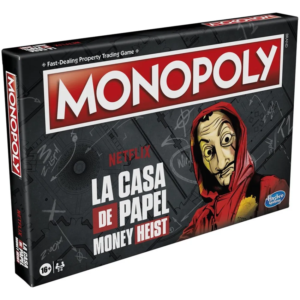 Hasbro Monopoly - Money Heist| Familjespel