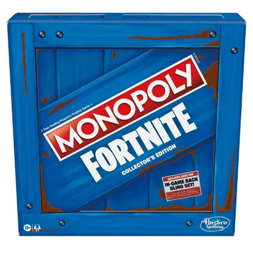 Hasbro Monopoly Fortnite Collector''S Edition| Familjespel
