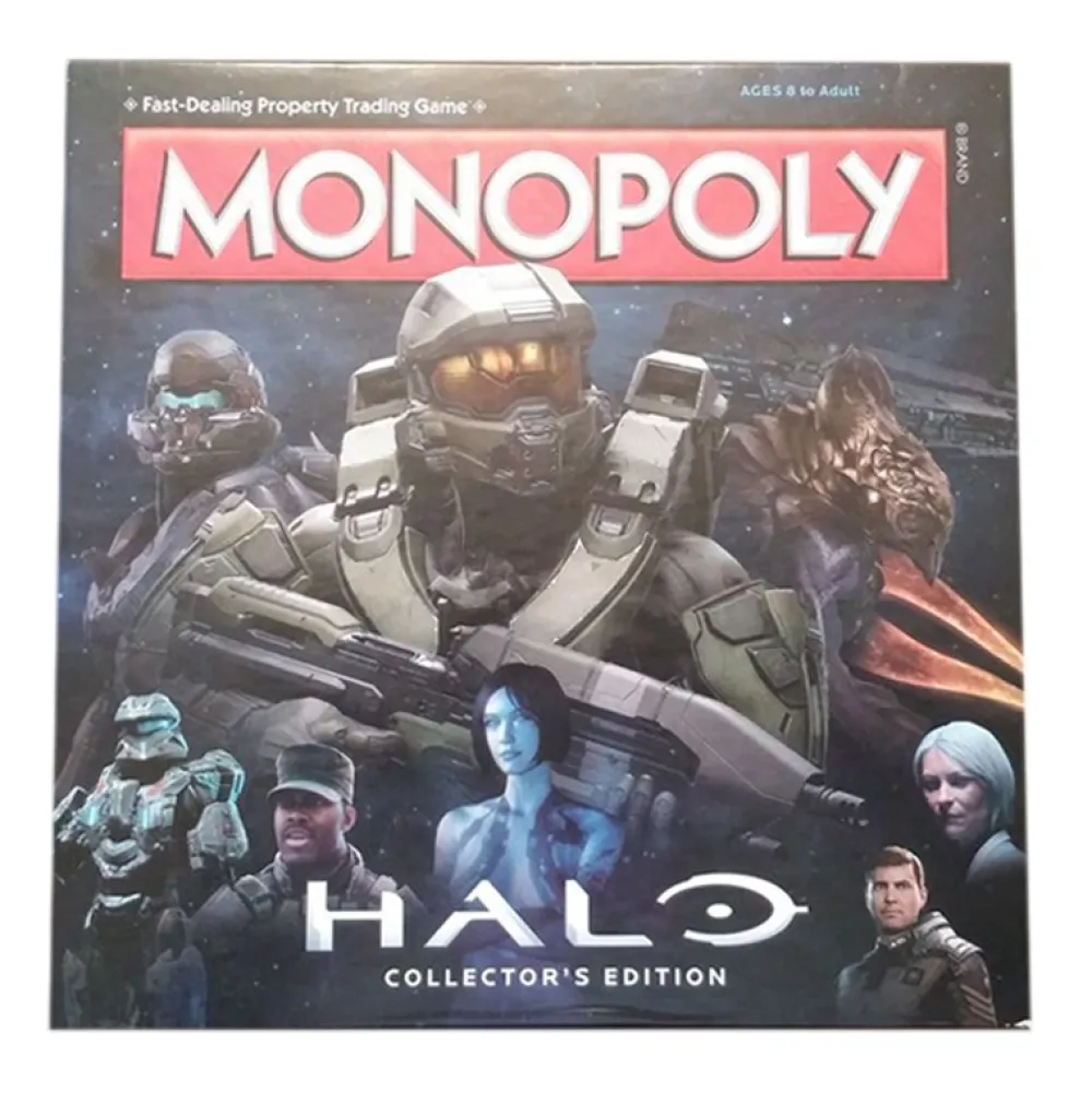 Hasbro Monopoly: Halo Collector''S Edition| Familjespel