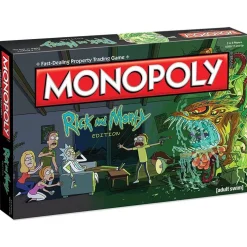 Winning Moves Monopoly: Rick And Morty| Familjespel
