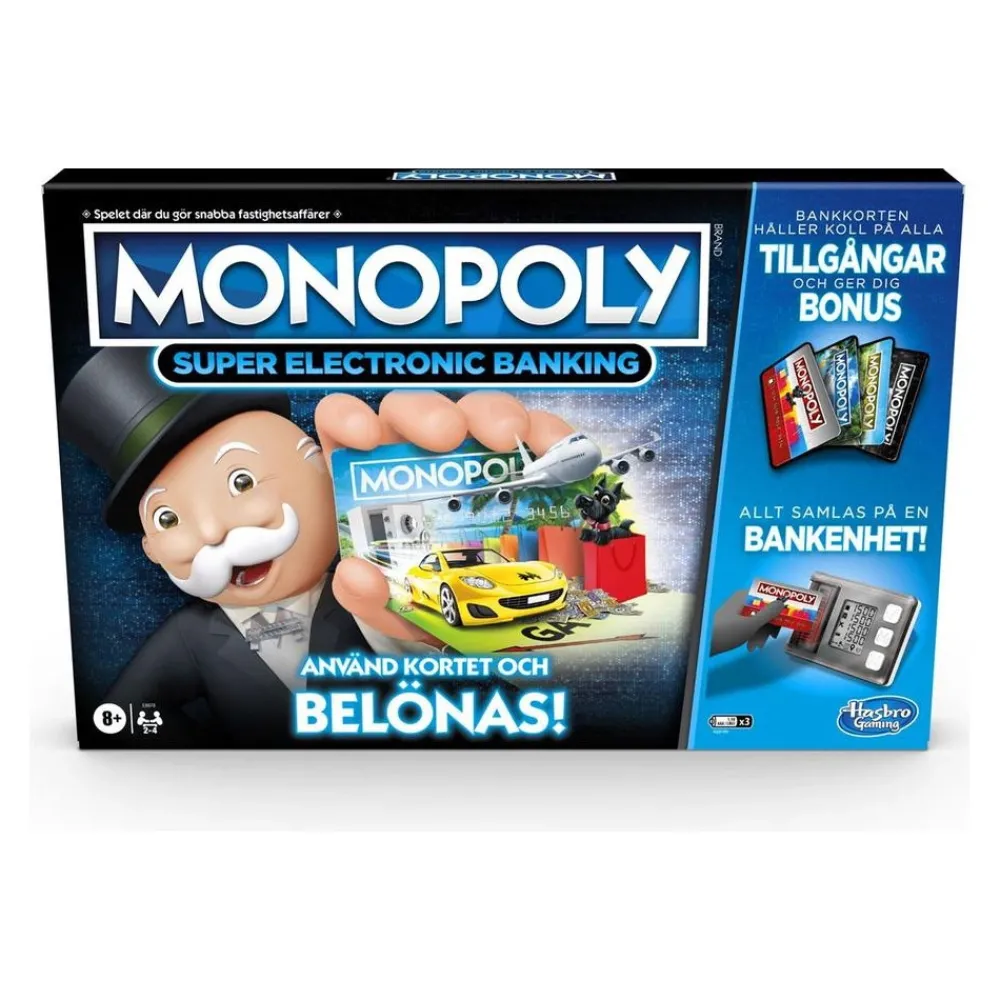 Flash Sale Hasbro Monopoly Super Electronic Banking (Swe)