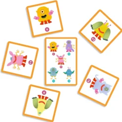 Djeco Monstre Toi (Swe)| Kortspel