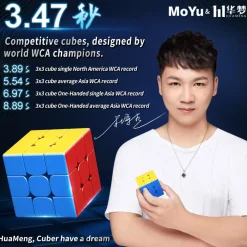 MoYu Huameng Ys3M Maglev Stickerless 3X3| Knep & Knåp