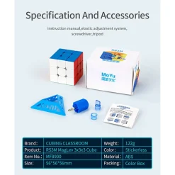MoYu Rs3M Maglev Stickerless 3X3| Knep & Knåp