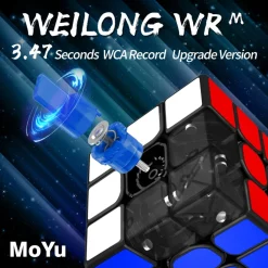 MoYu Weilong Wrm Magnetic Stickerless 3X3| Knep & Knåp