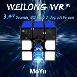 MoYu Weilong Wrm Magnetic Stickerless 3X3| Knep & Knåp