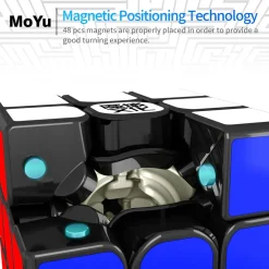 MoYu Weilong Wrm Magnetic Stickerless 3X3| Knep & Knåp