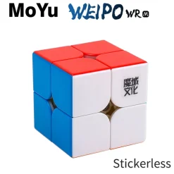 MoYu Weipo Wrm Magnetic Stickerless 2X2| Knep & Knåp