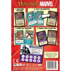 Steve Jackson Games Munchkin Marvel| Kortspel