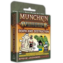 Discount Steve Jackson Games Munchkin Warhammer: Age Of Sigmar - Death And Destruction (Exp.)
