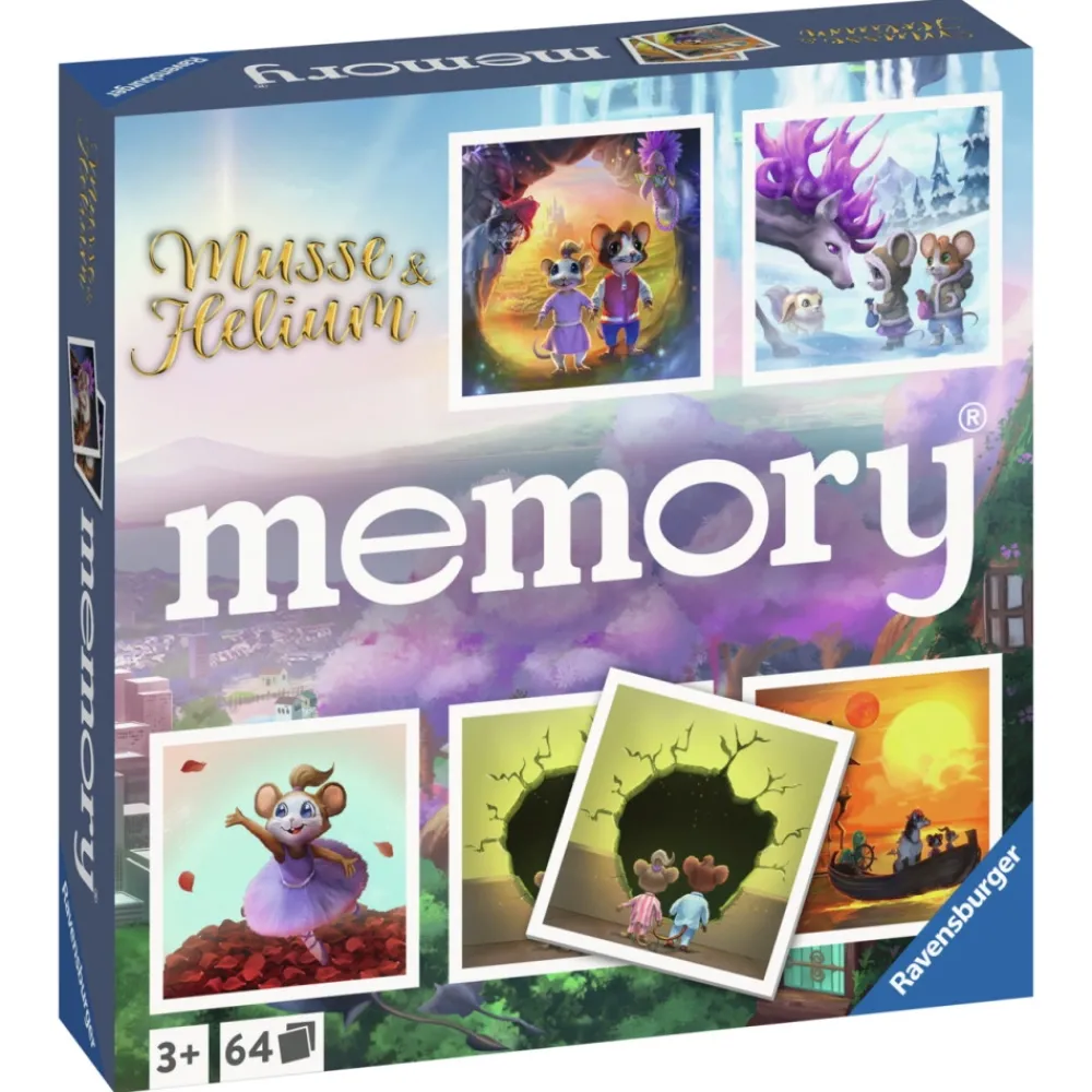 Ravensburger Musse & Helium Memory| Familjespel