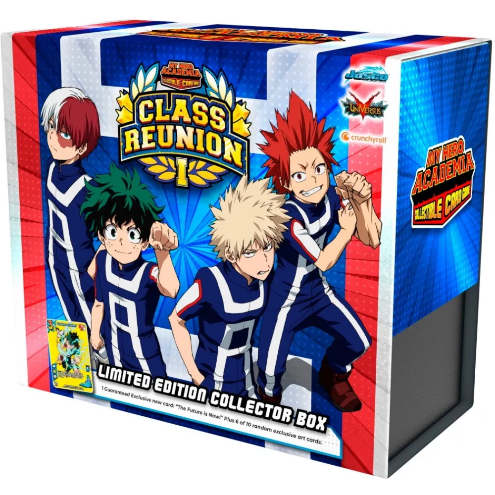 * My Hero Academia Ccg: Class Reunion Deluxe Collector Box| Kortspel