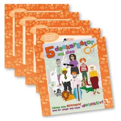 Discount Svenska Mordgåtor Mysteriefabriken - 5 Deckargator Att Losa