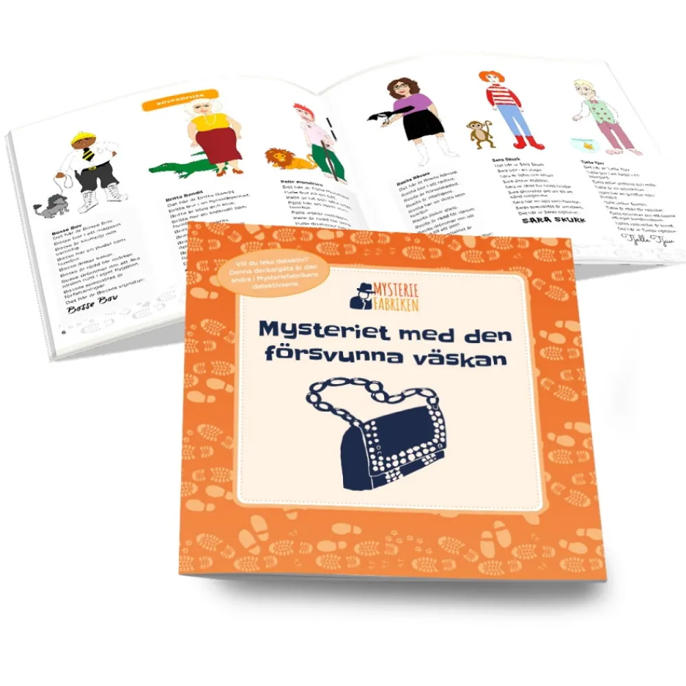 Store Svenska Mordgåtor Mysteriefabriken - Mysteriet Med Den Forsvunna Vaskan