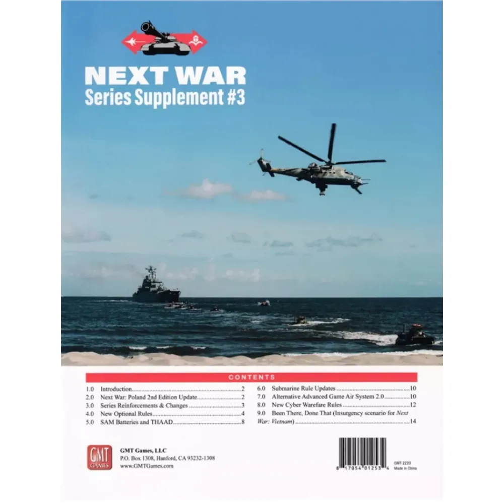 Clearance GMT Games Next War: Series Supplement #3