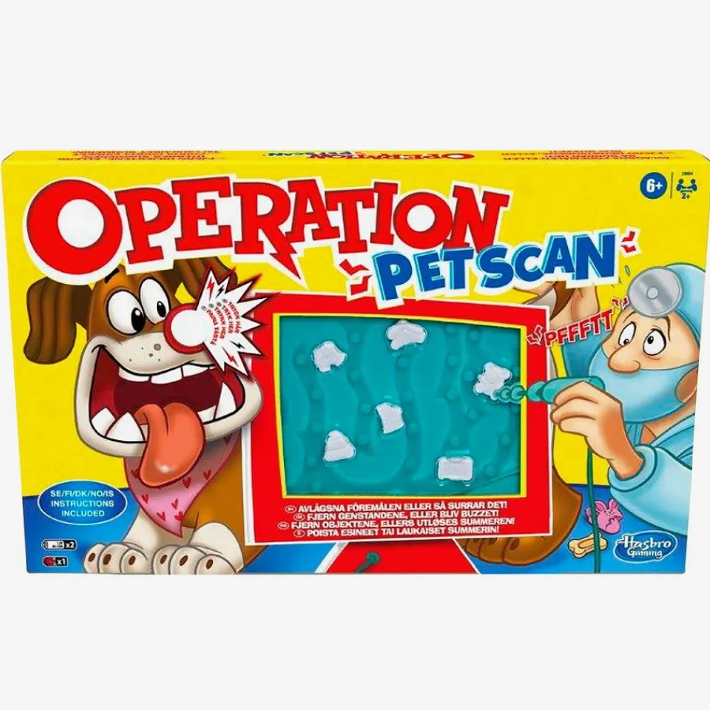 New Hasbro Operation Pet Scan