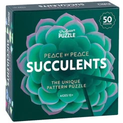 Professor Puzzle Peace By Peace: Succulents| Knep & Knåp