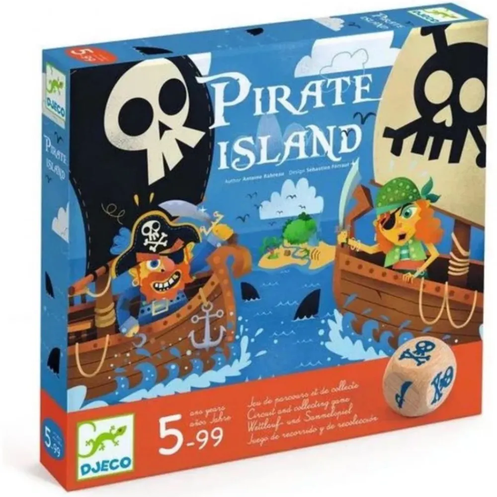 Djeco Pirate Island (Swe)| Familjespel