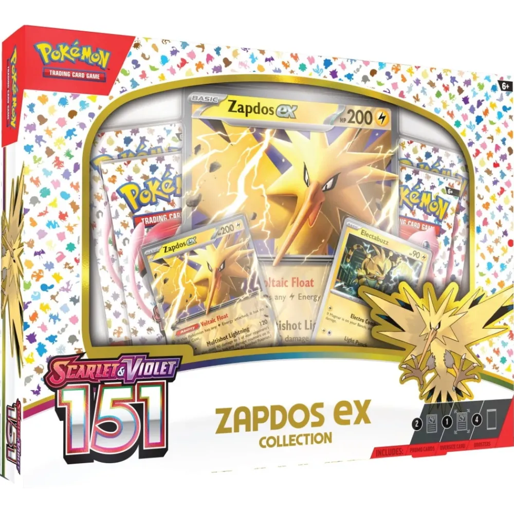 Pokémon Pokemon Tcg: Scarlet & Violet 151 - Zapdos Ex| Kortspel