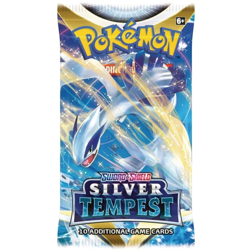 Pokémon Pokemon Tcg: Silver Tempest Booster Pack| Kortspel