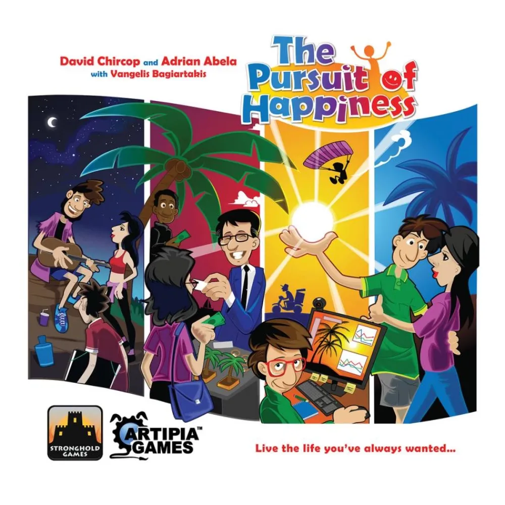 Stronghold Games Pursuit Of Happiness| Familjespel