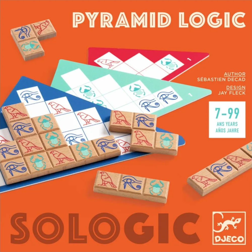 Djeco Pyramid Logic (Swe)| Familjespel