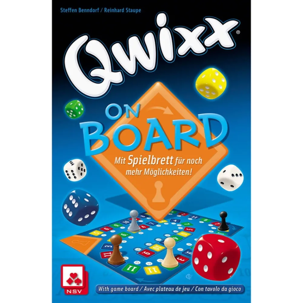 Nürnberger-Spielkarten-Verlag Qwixx On Board| Familjespel