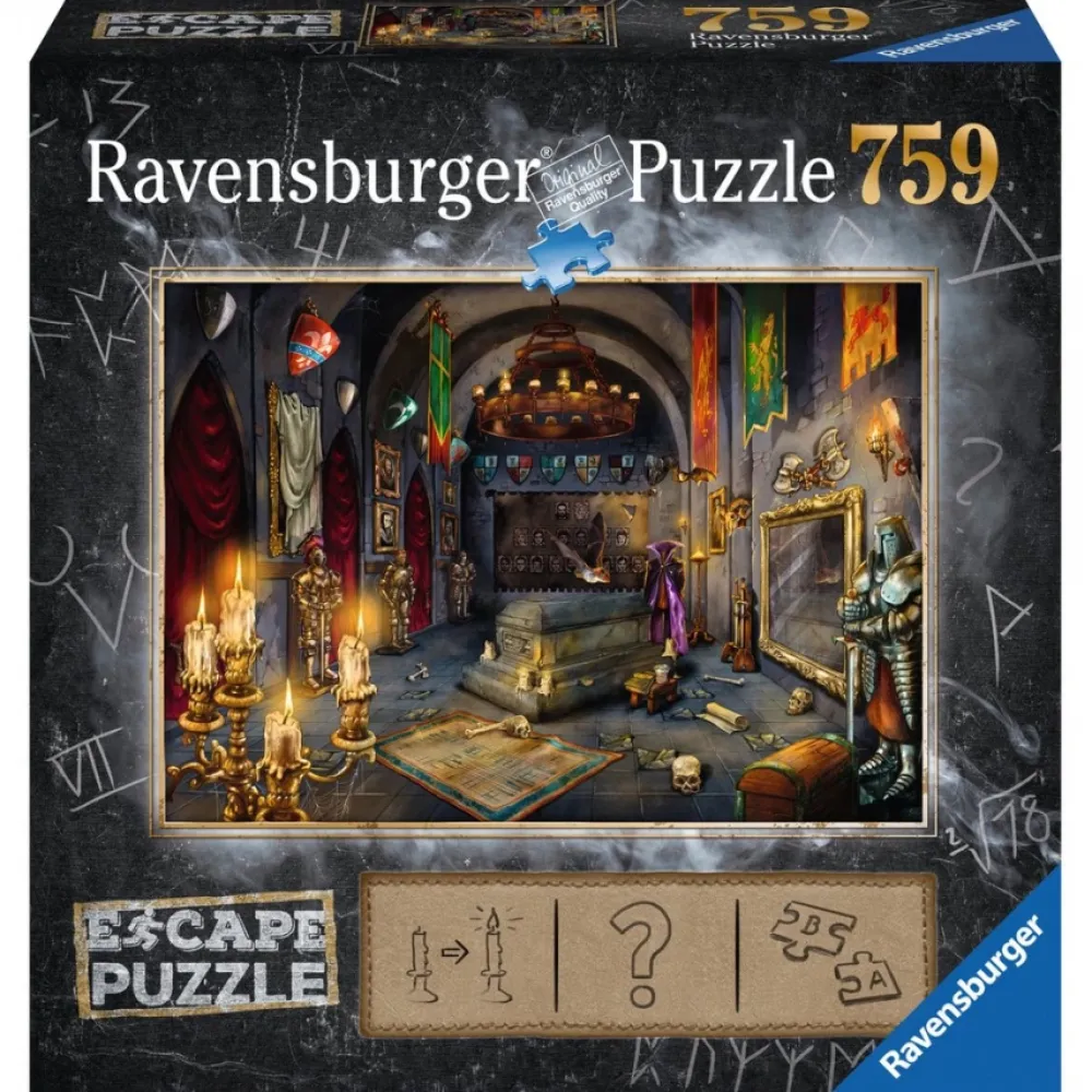 Ravensburger Pussel - Escape 6 Vampire Castle 759 Bitar| Knep & Knåp