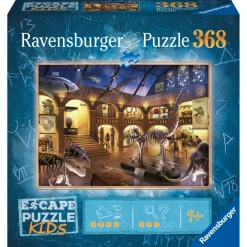 Ravensburger Pussel: Escape Kids - Pa Naturhistoriska Museet 368 Bitar| Knep & Knåp