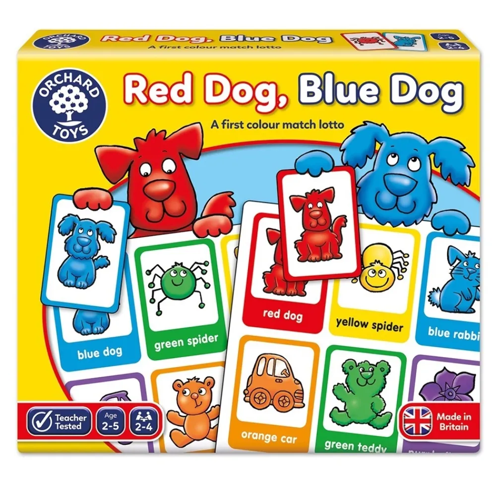 Hot Orchard Toys Red Dog, Blue Dog