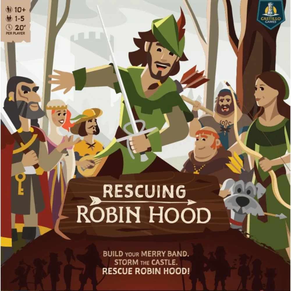 Atlas Games Rescuing Robin Hood| Kortspel