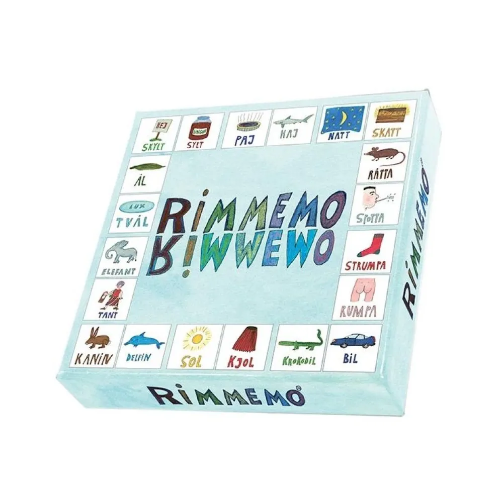 Hjelms Förlag Rimmemo| Familjespel