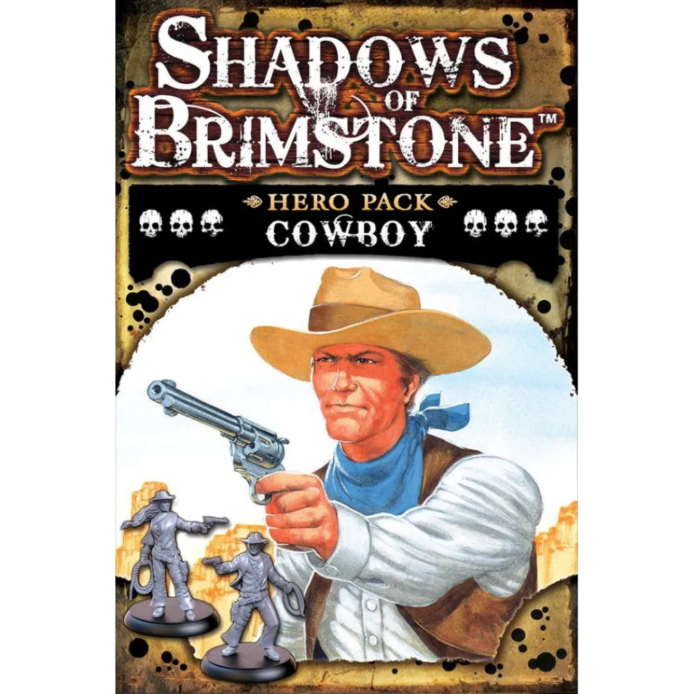 Outlet Flying Frog Production Shadows Of Brimstone: Cowboy Hero Pack (Exp.)