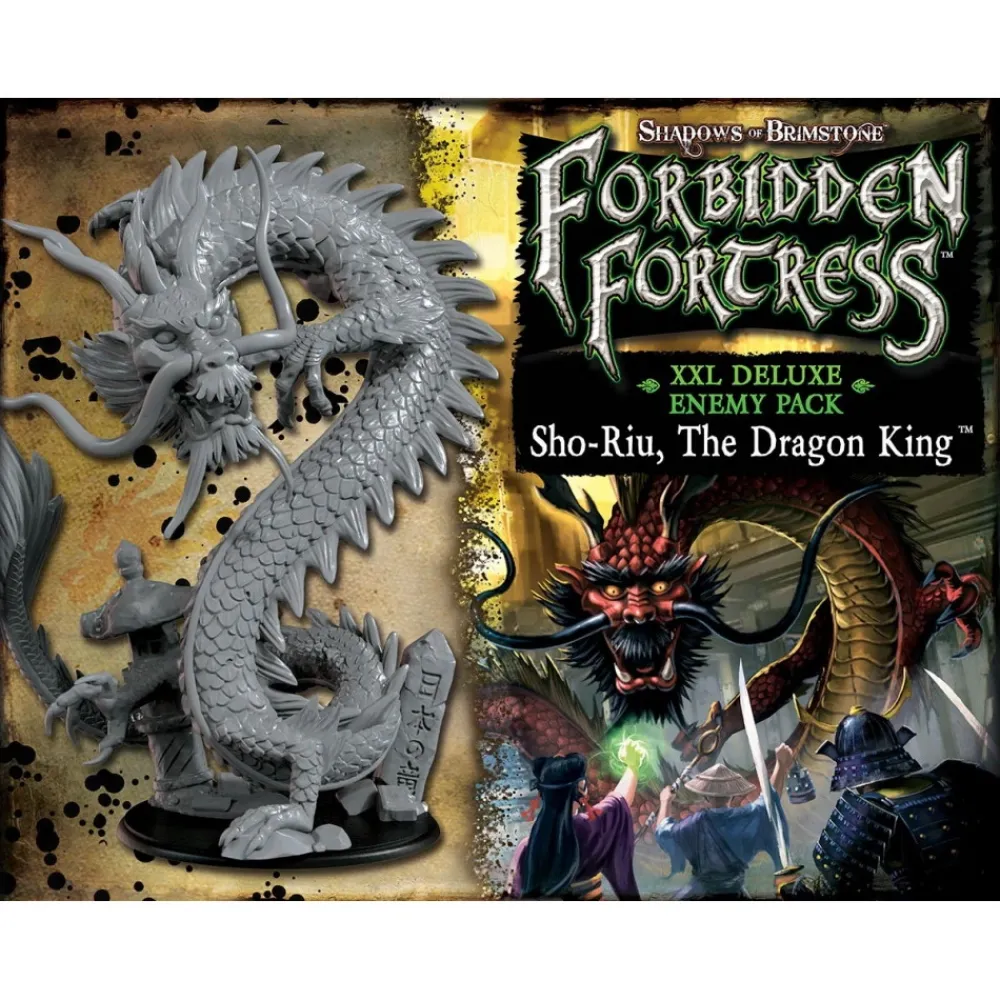 Clearance Flying Frog Production Shadows Of Brimstone: Forbidden Fortress - Sho-Riu, The Dragon King (Exp.)
