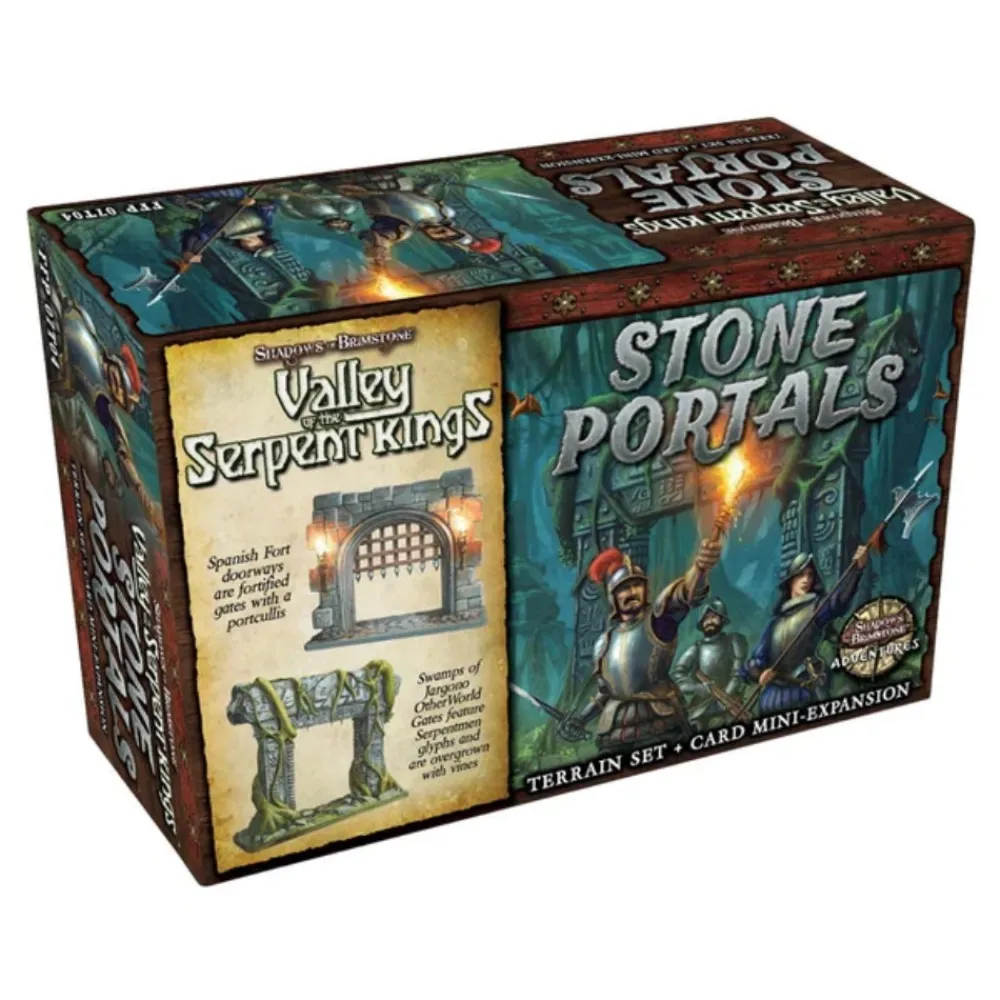 New Flying Frog Production Shadows Of Brimstone: Valley Of The Serpent Kings - Stone Portals (Exp.)