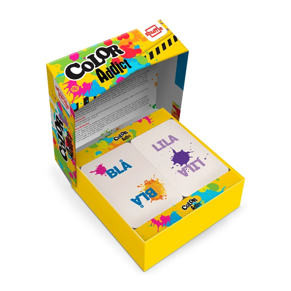 Cartamundi (övrigt) Shuffle - Color Addict (Swe)| Kortspel