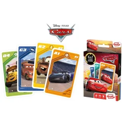 Cartamundi (övrigt) Shuffle - Kortspel Cars 4 I 1| Kortspel