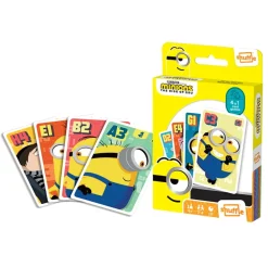 Cartamundi (övrigt) Shuffle - Kortspel Minions Rise Of Gru 4 I 1| Kortspel