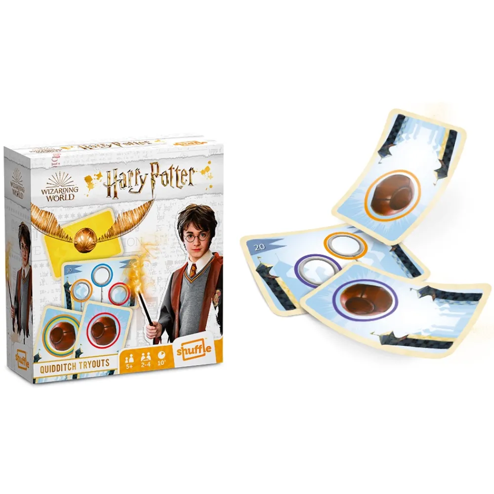 Cartamundi (övrigt) Shuffle Harry Potter - Quidditch Tryouts| Kortspel