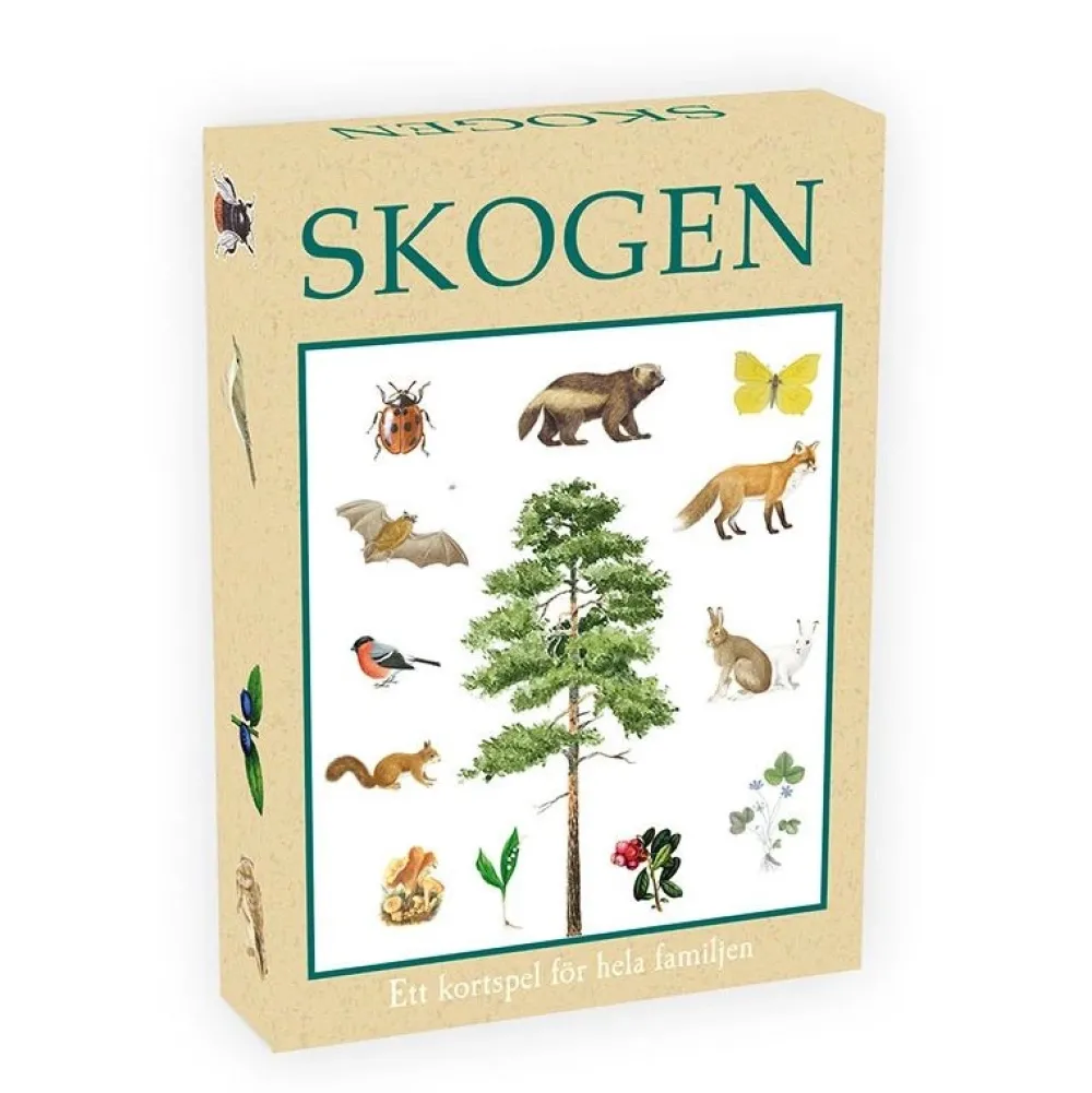 Hjelms Förlag Skogen Kortspel| Familjespel