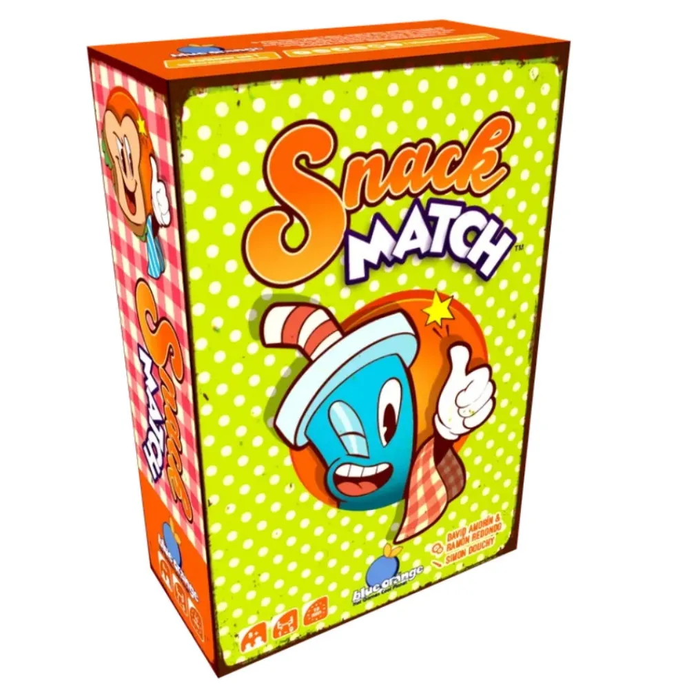 Blue Orange Snack Match| Familjespel