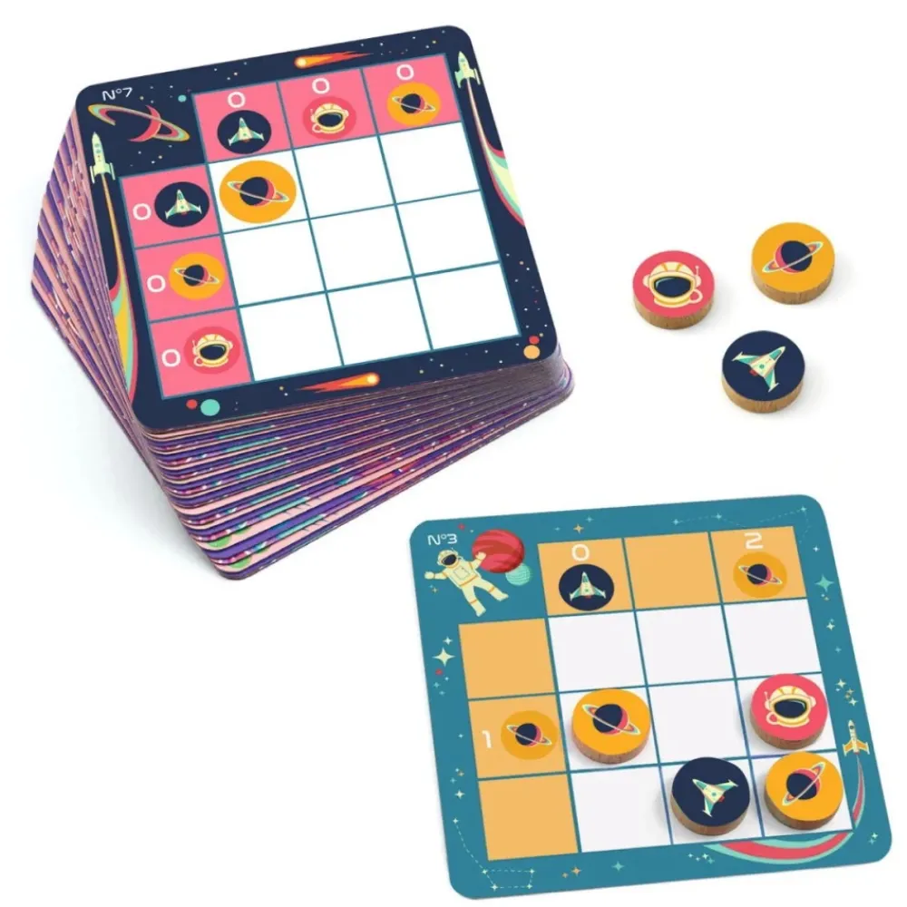 Djeco Space Logic (Swe)| Familjespel