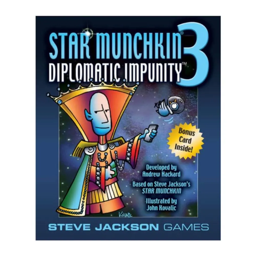 Cheap Steve Jackson Games Star Munchkin 3: Diplomatic Impunity (Exp.)
