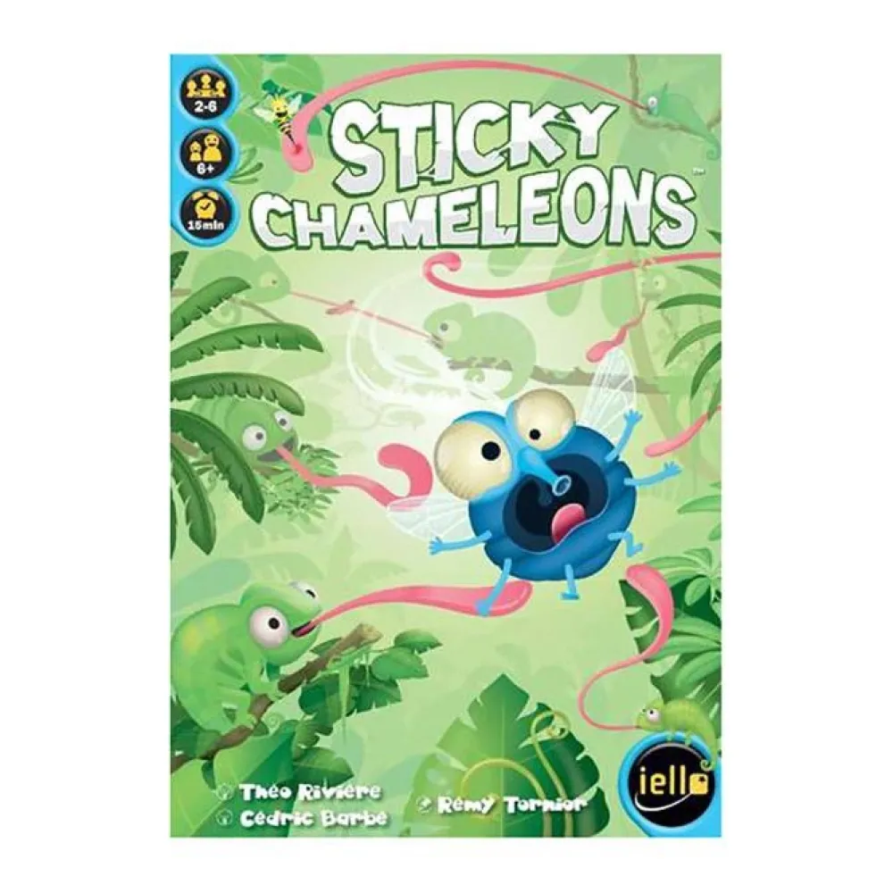 Iello Sticky Chameleons| Familjespel