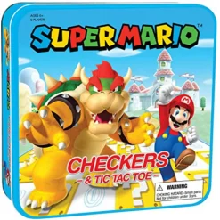 Usaopoly Super Mario Damspel - Bowser| Klassiska