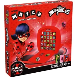 Winning Moves Top Trumps Match - Miraculous| Familjespel
