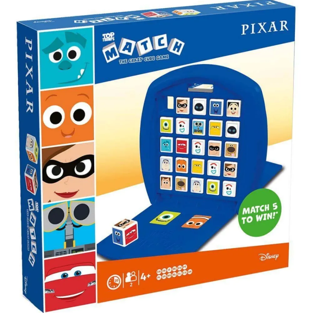 Winning Moves Top Trumps Match - Pixar| Familjespel