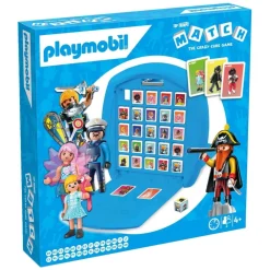 Winning Moves Top Trumps Match - Playmobil (Swe)| Familjespel